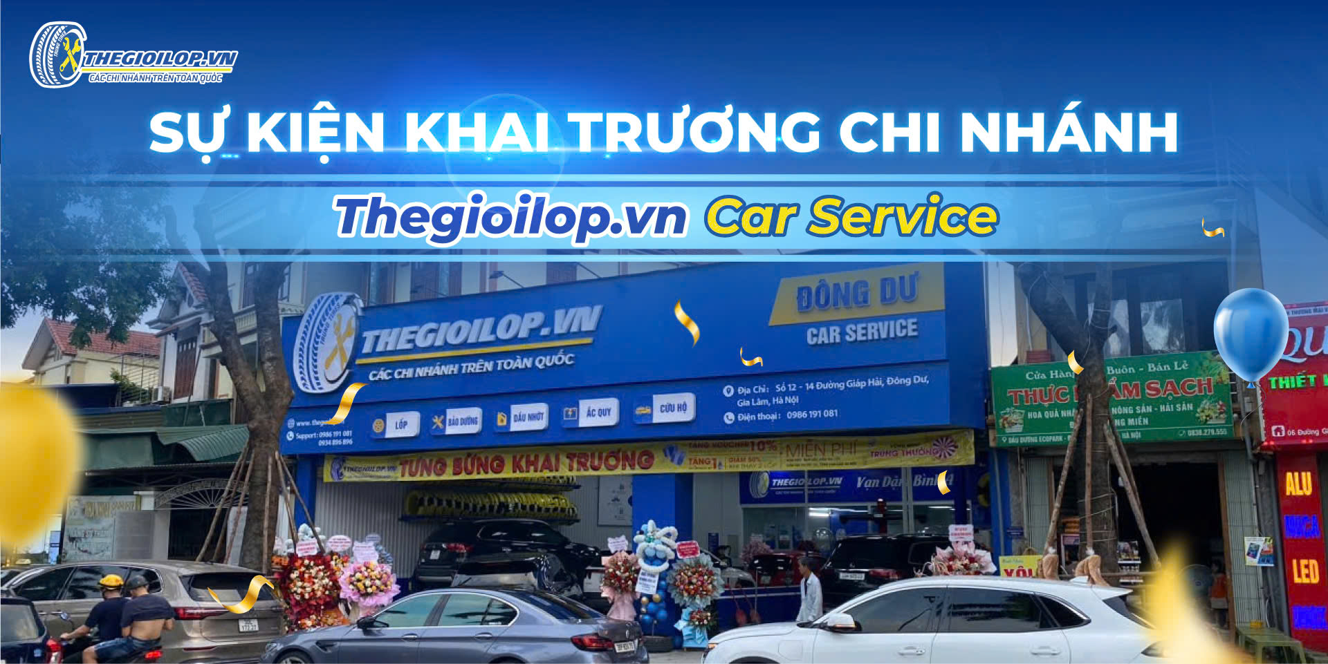 Sự Kiện Khai Trương Chi Nhánh Thegioilop.vn Car Service