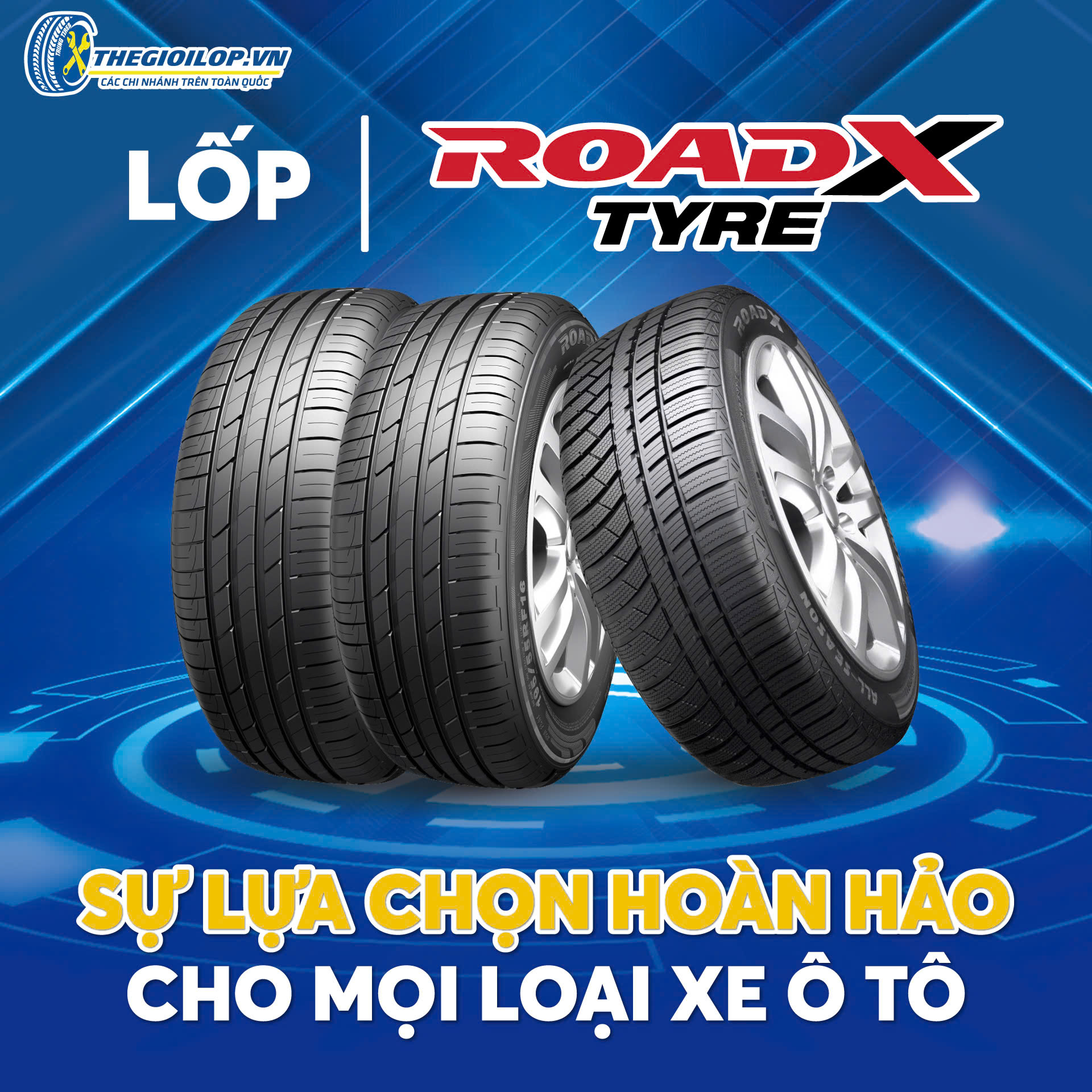 Lốp Roadx: Sự Lựa Chọn Hoàn Hảo Cho Mọi Loại Xe Ô Tô