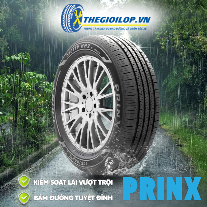 Lốp Prinx – công nghệ mới, hiệu năng ổn định trên mọi địa hình