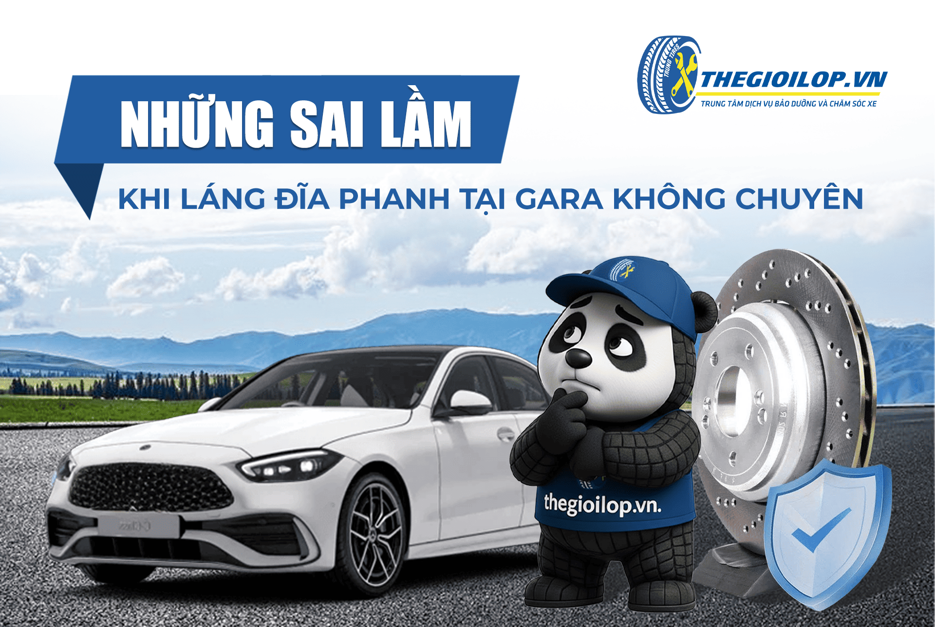 Những sai lầm khi láng đĩa phanh tại gara không chuyên