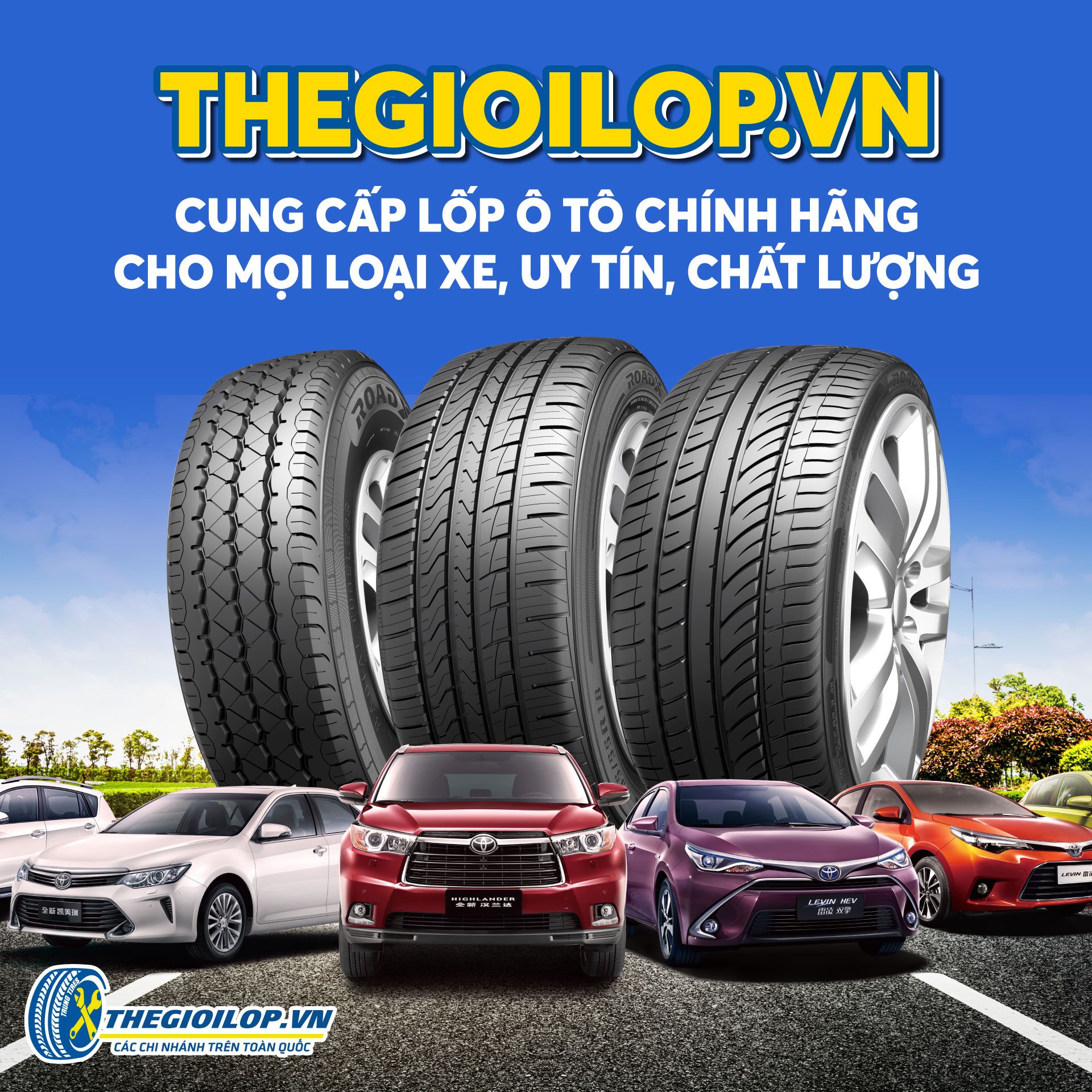 Thegioilop.vn – Cung Cấp Lốp Ô Tô Chính Hãng Cho Mọi Loại Xe, Uy Tín, Chất Lượng