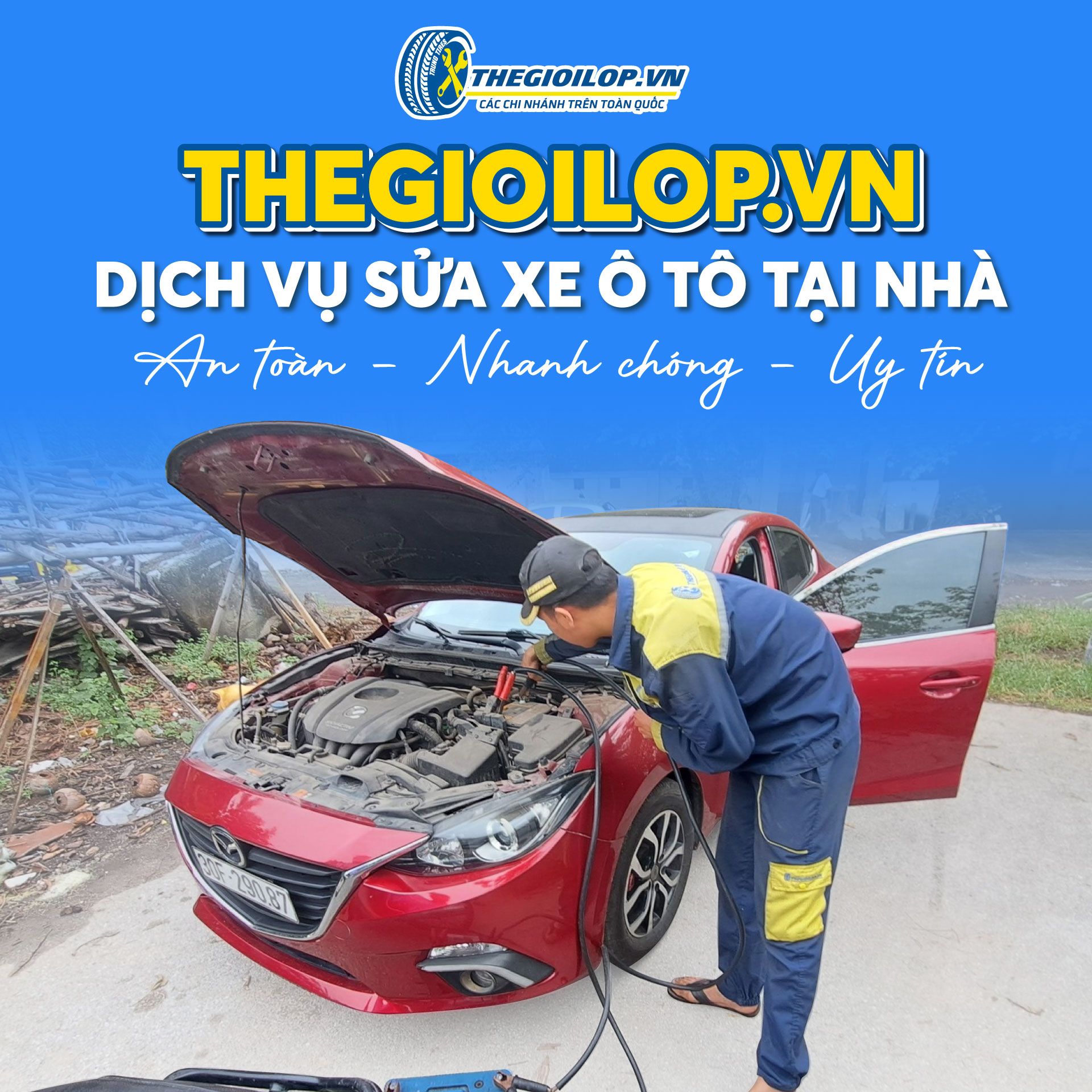 Thegioilop.vn: Dịch Vụ Sửa Xe Ô Tô Tại Nhà An Toàn, Nhanh Chóng Và Uy Tín