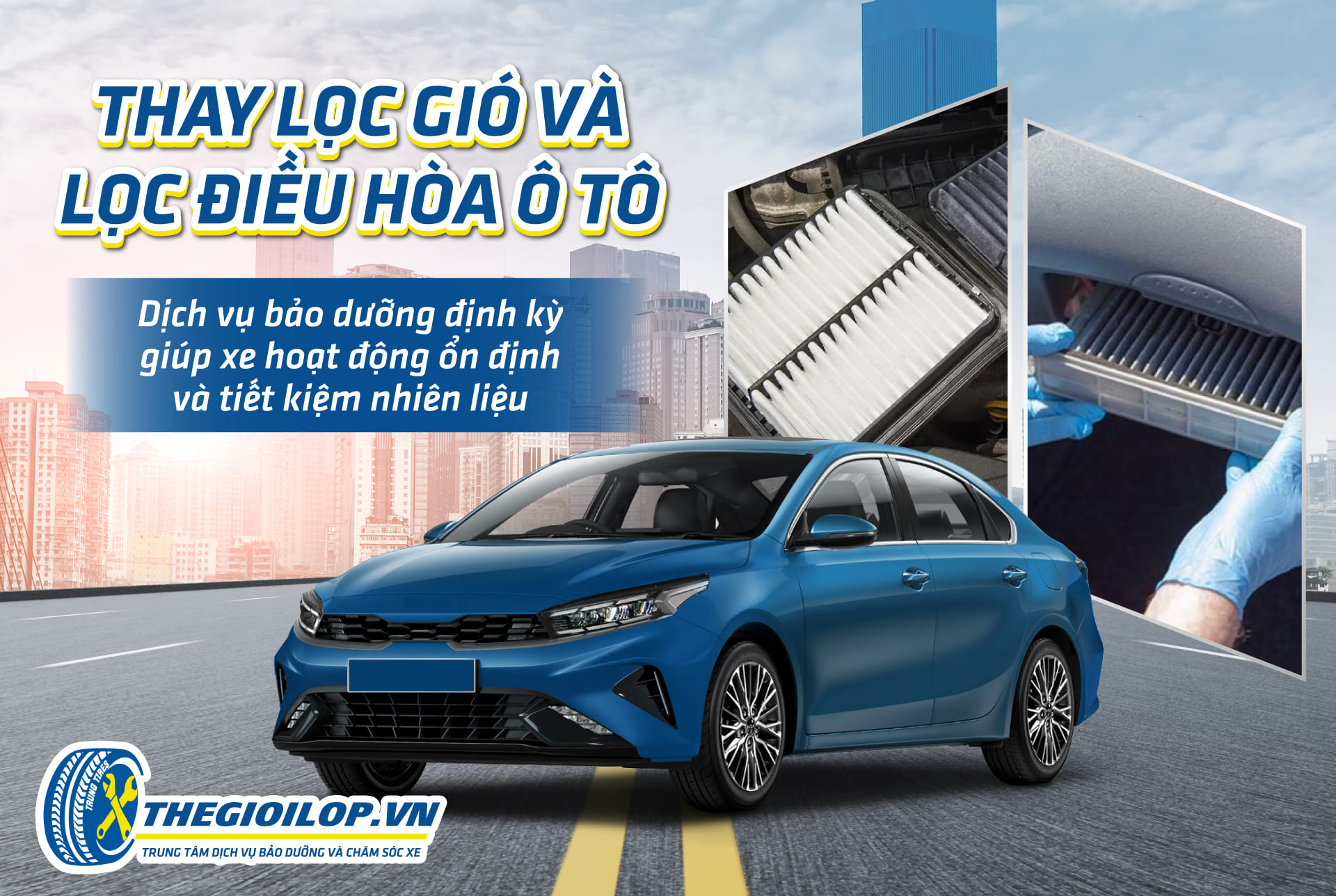 Thay Lọc Gió Và Lọc Điều Hòa Ô Tô – Dịch Vụ Bảo Dưỡng Định Kỳ Giúp Xe Hoạt Động Ổn Định Và Tiết Kiệm Nhiên Liệu!