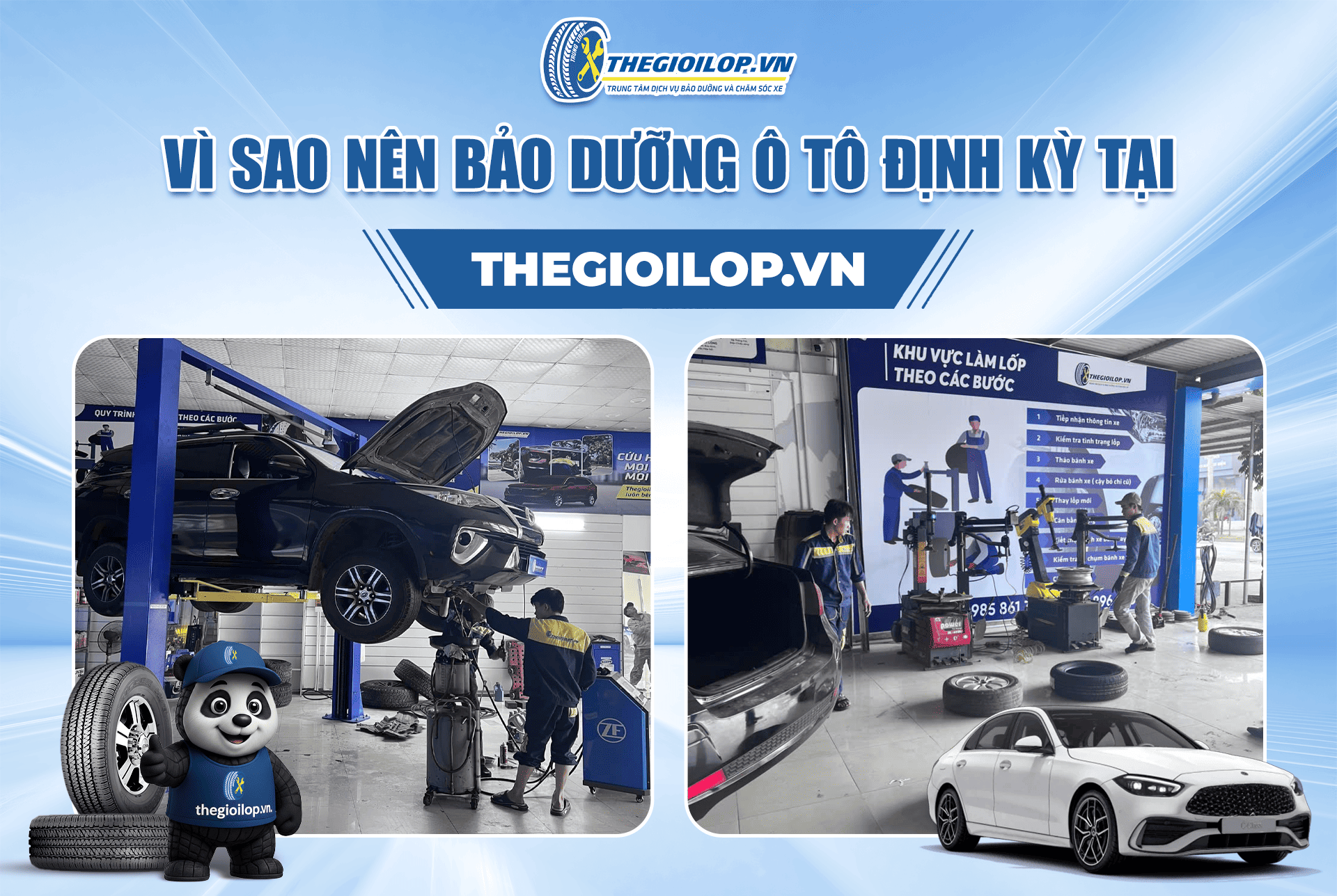 Vì sao nên bảo dưỡng ô tô định kỳ tại Thegioilop.vn?