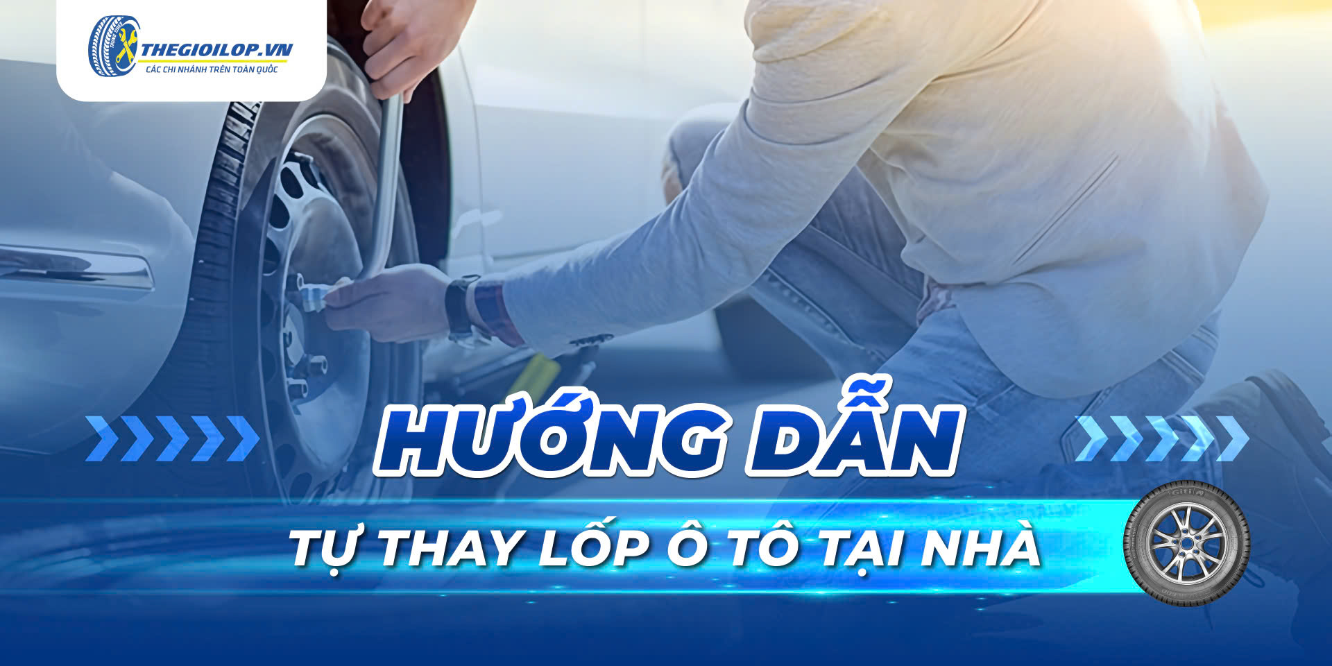 Hướng Dẫn Tự Thay Lốp Ô Tô Tại Nhà