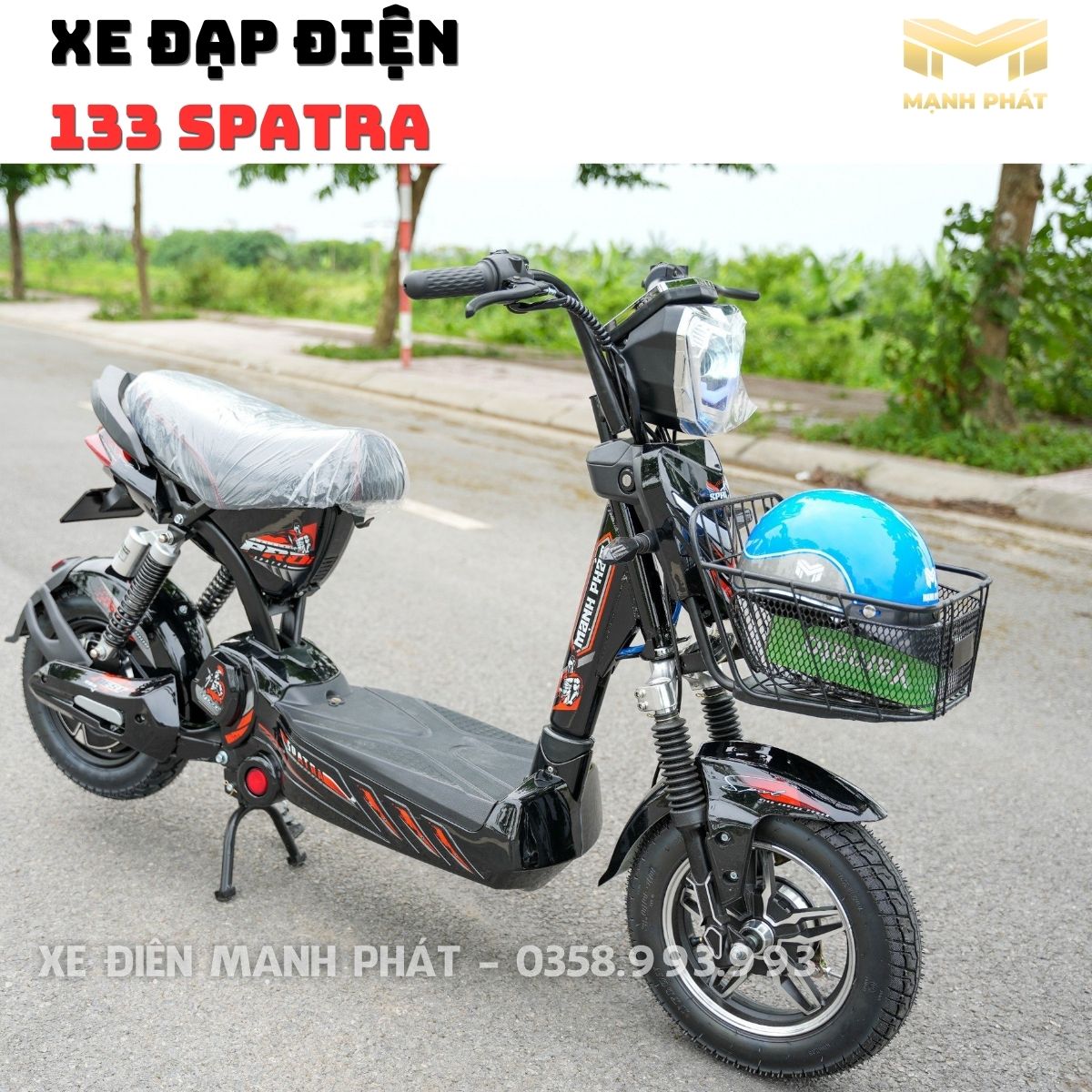 XE ĐẠP ĐIỆN 133S SPATRA 2024