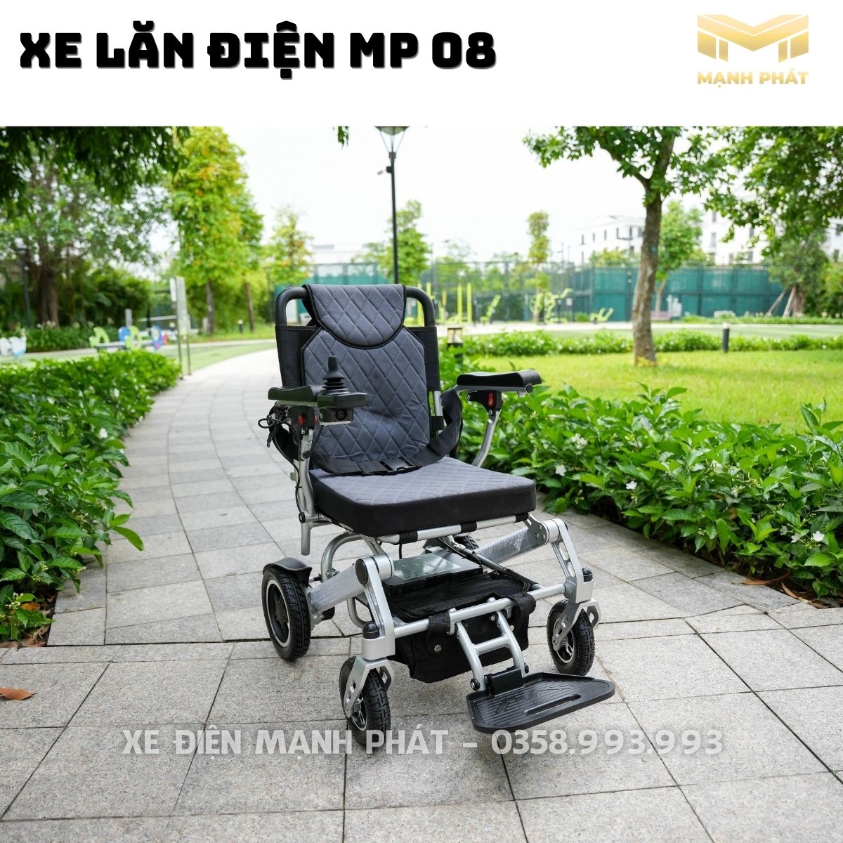XE LĂN ĐIỆN MẠNH PHÁT MP-08