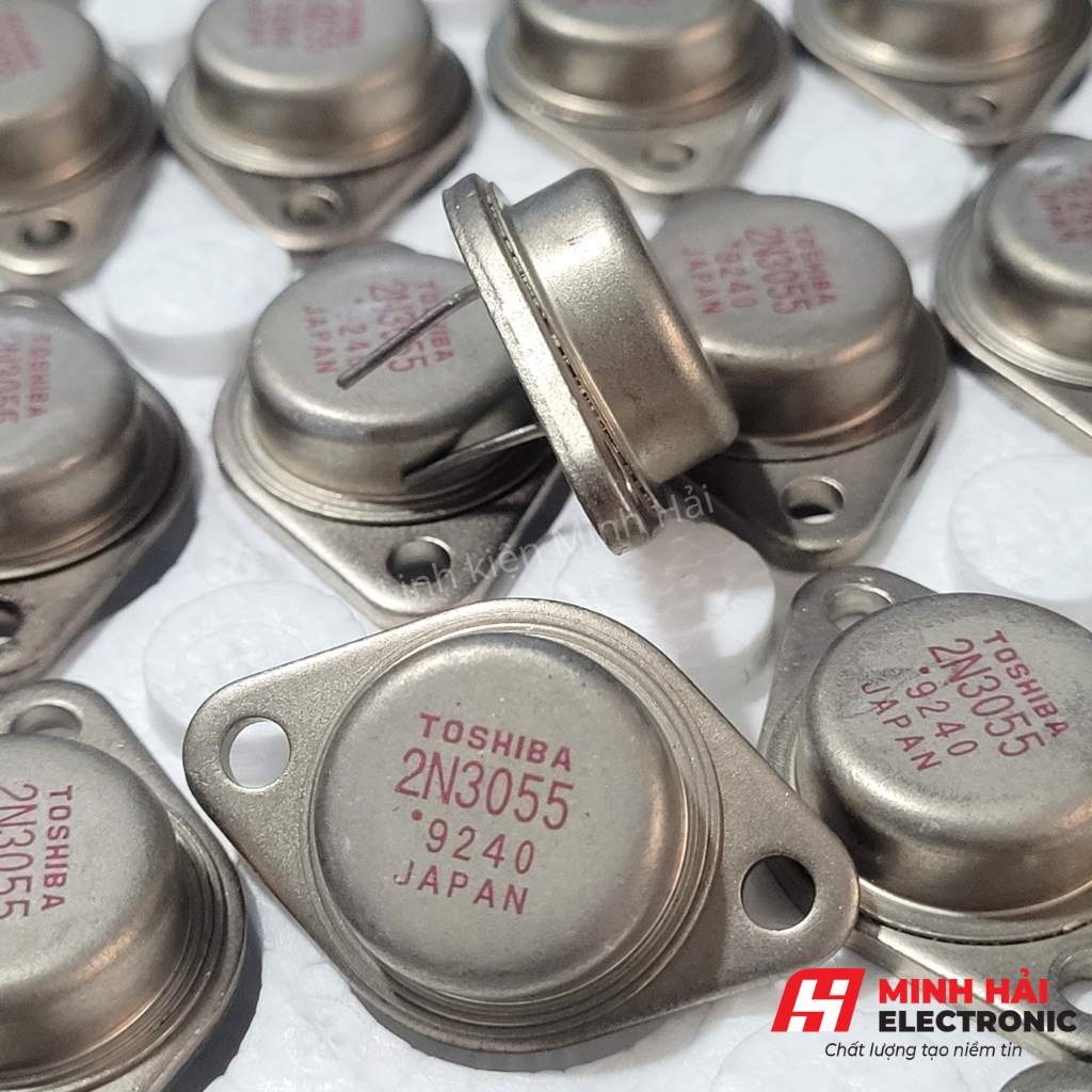 Sò sắt 2N3055 hàng toshiba tháo máy hàng đẹp không bị móp