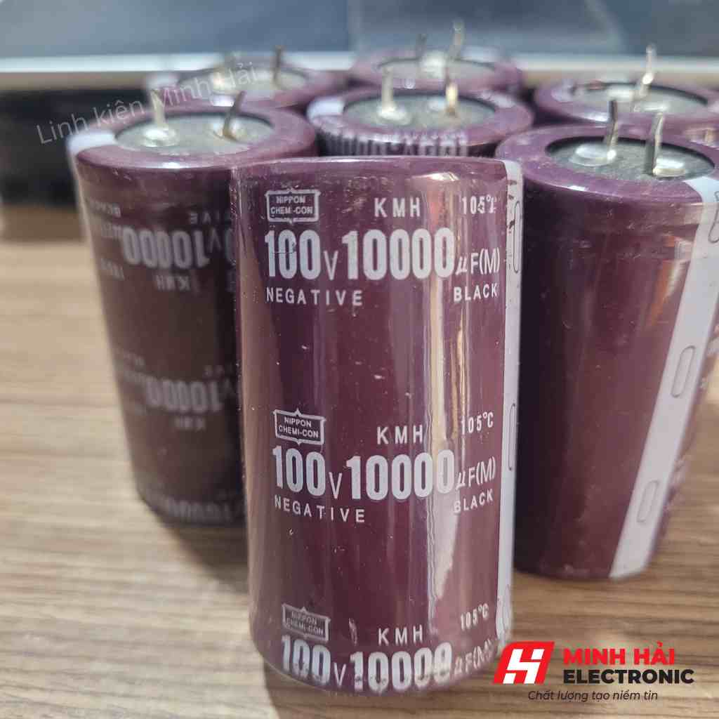 Tụ điện 100V 10000uf Nippon lõi đặc chất lượng