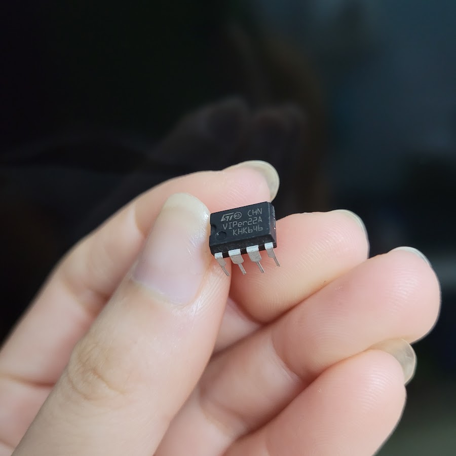 IC nguồn Vip 22A- IC nguồn bếp từ Viper22A 20W chất lượng