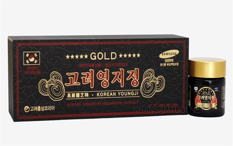 CAO LINH CHI HỘP GỖ ĐEN YOUNGJI HÀN QUỐC