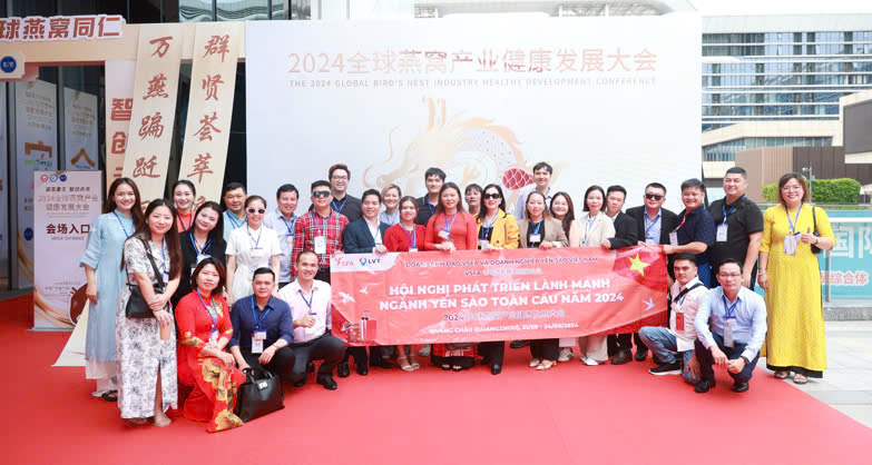 Hiệp hội Yến Sào Việt Nam Tham Dự Hội Nghị Phát Triển Ngành Yến Sào Toàn Cầu Tại Trung Quốc