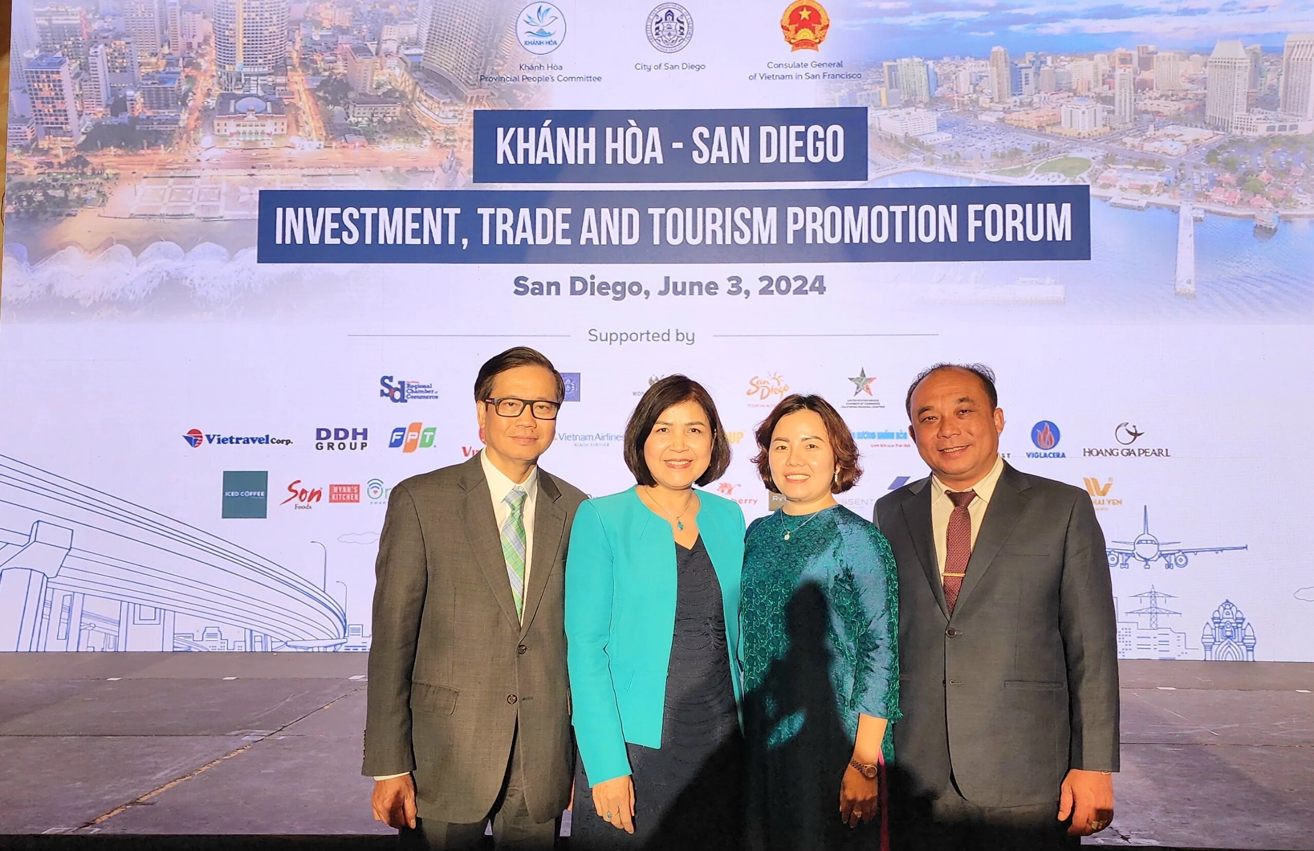 Lễ ký kết hợp tác giữa DT Group Khánh Hòa với Doanh nghiệp Mỹ