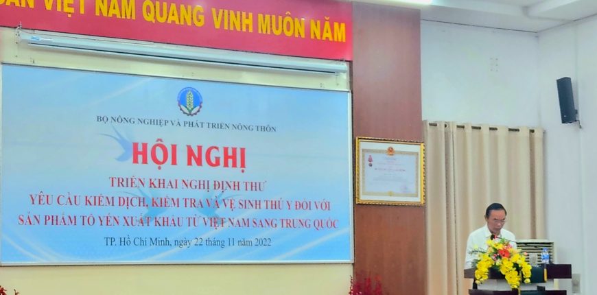 Nghị định thư về xuất khẩu tổ yến chính ngạch sang Trung Quốc
