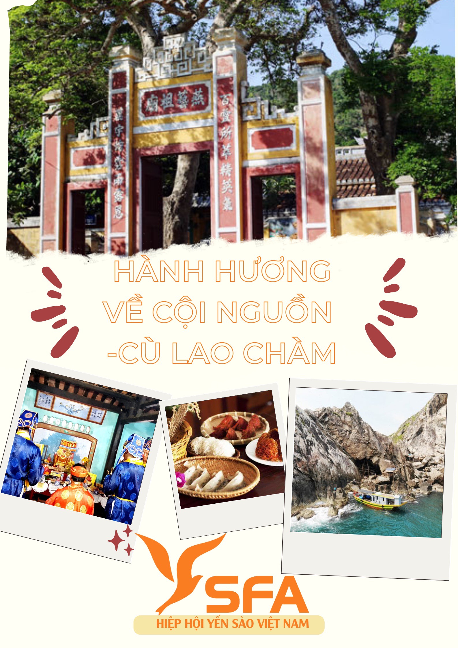 Hành Hương về cội nguồn - Lễ giỗ Tổ ngành yến tại Đảo Cù Lao Chàm