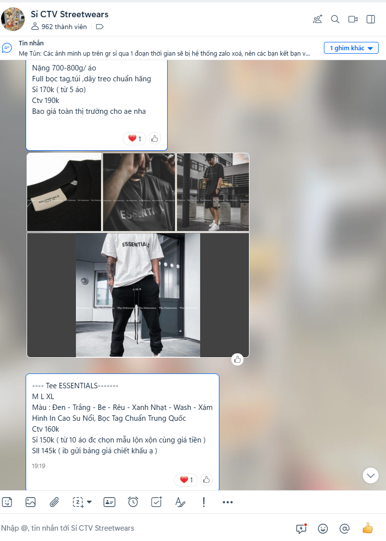 Hướng dẫn nhập sỉ - Order áo thun unisex để bán hàng online livestream - Streetwears SG