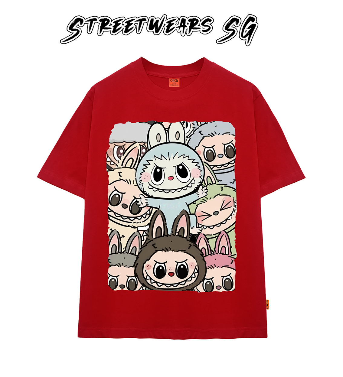 Áo thun LaBuBu Siêu Đáng Yêu form rộng cao cấp - Streetwears SG - LBB-05