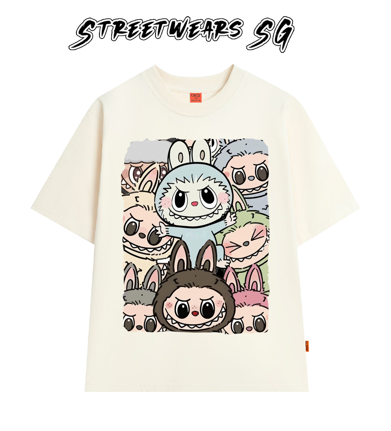 Áo thun LaBuBu Siêu Đáng Yêu form rộng cao cấp - Streetwears SG - LBB-05