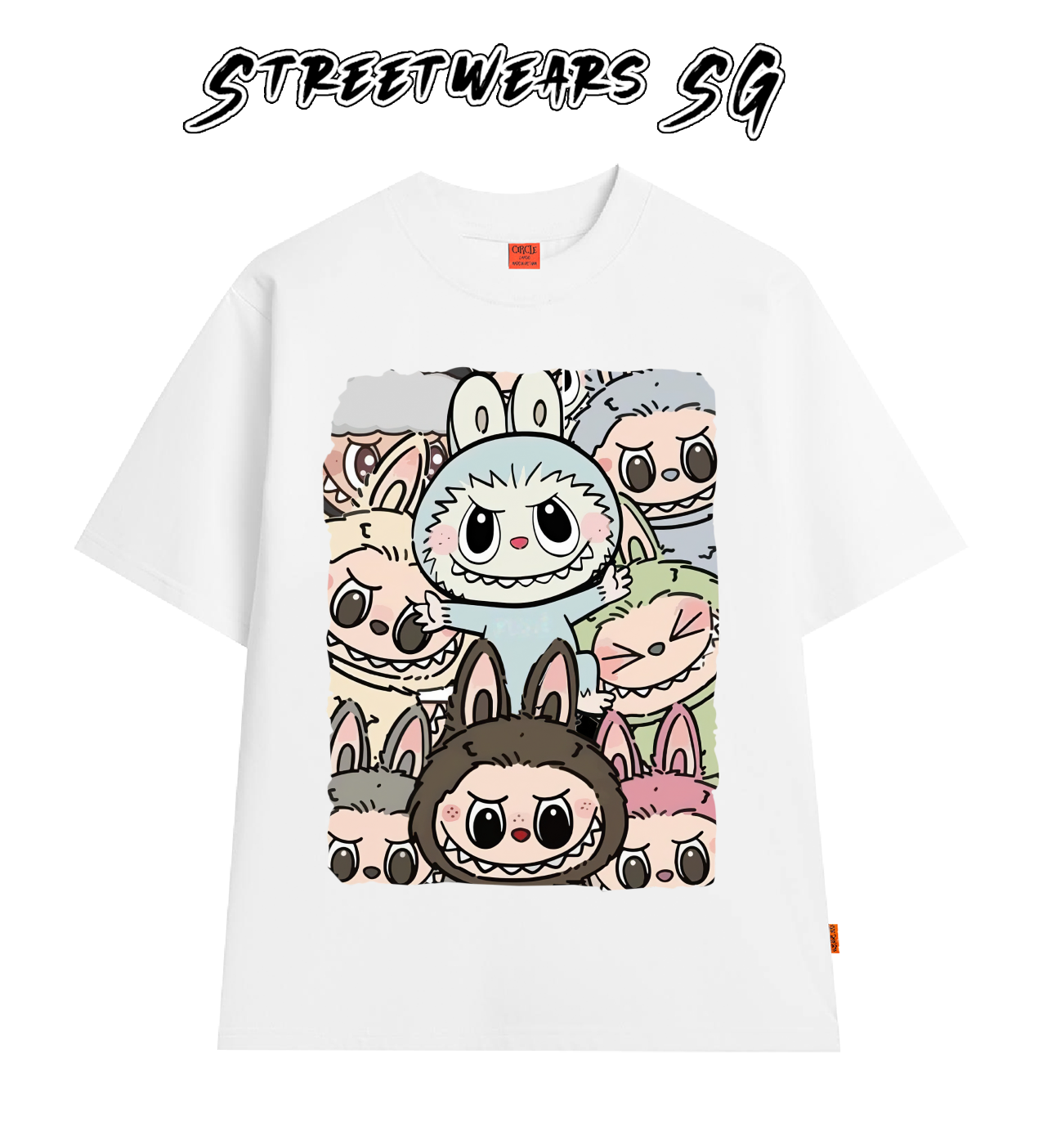 Áo thun LaBuBu Siêu Đáng Yêu form rộng cao cấp - Streetwears SG - LBB-05