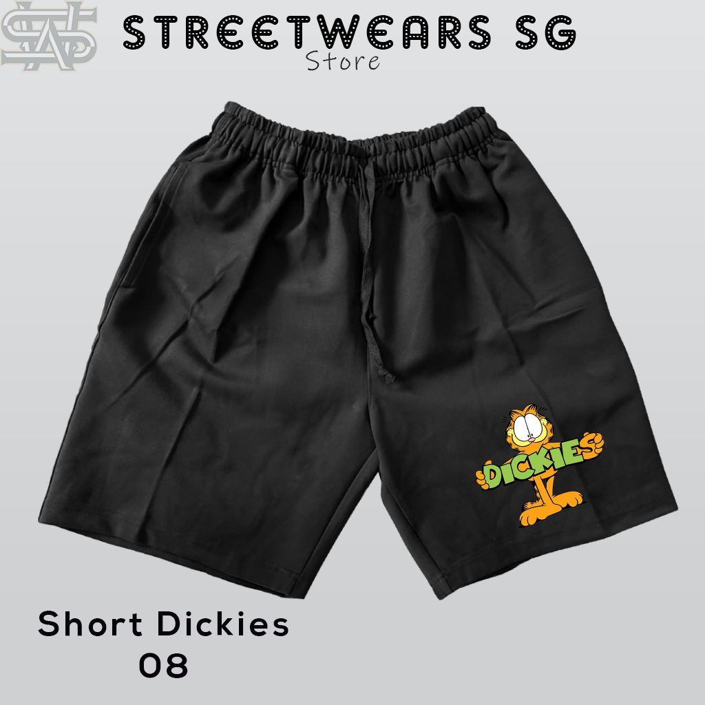 Quần Short Dickies Mèo Vàng Print - SDK-08