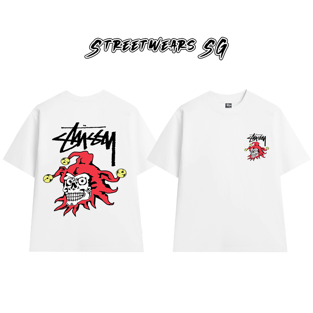 Áo thun Stu Scarlet Jester Cao Cấp Form Rộng - Streetwears SG - STU85