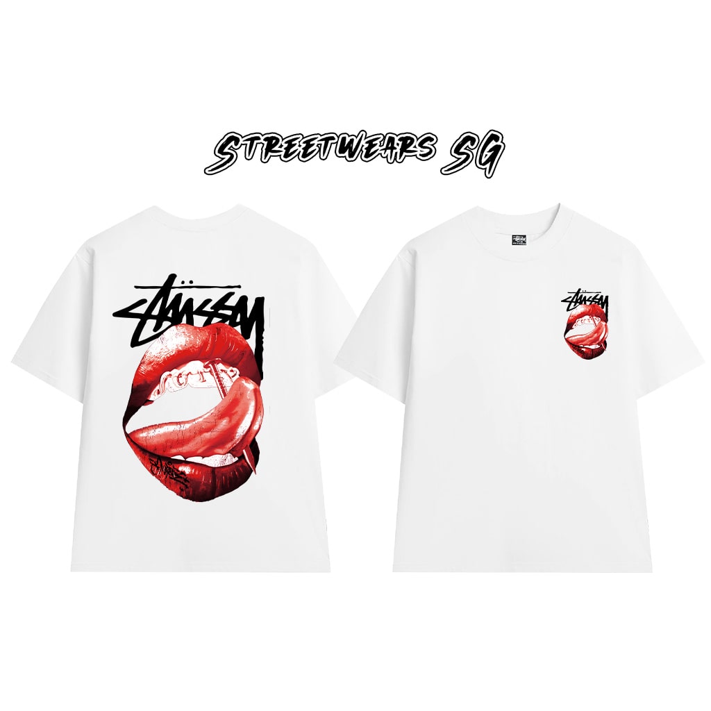 Áo thun Stu Dangerous Lover Cao Cấp Form Rộng - Streetwears SG - STU57