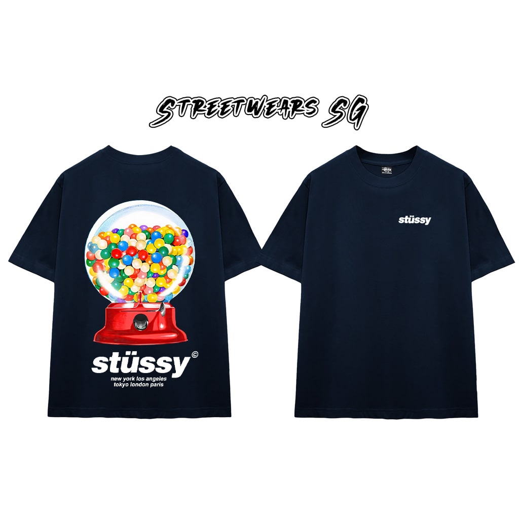 Áo thun Gummy Machine Cao Cấp Form Rộng - Streetwears SG - STU47