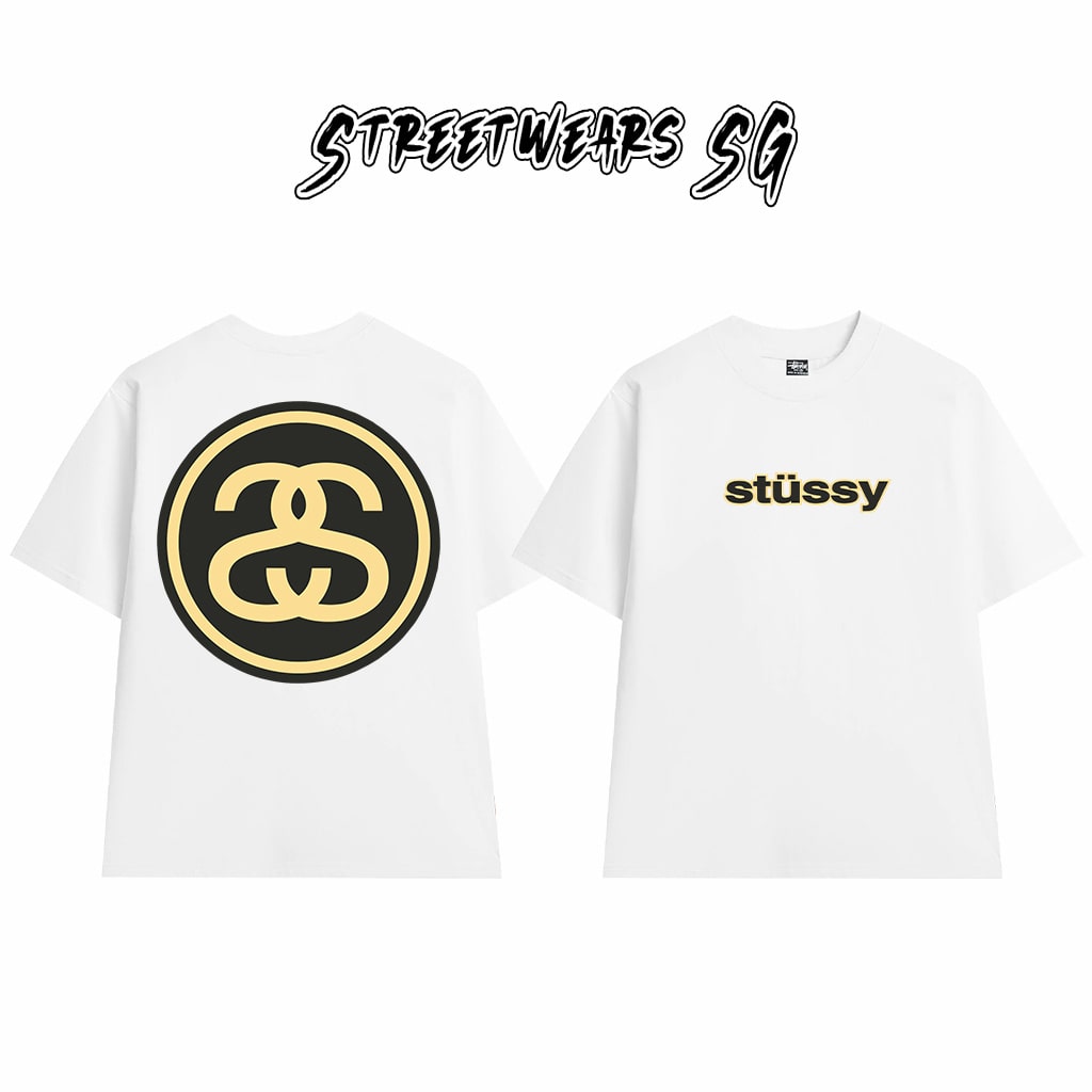 Áo Thun Stu Double S Logo Tee Cao Cấp Form Rộng - Streetwears SG - STU26