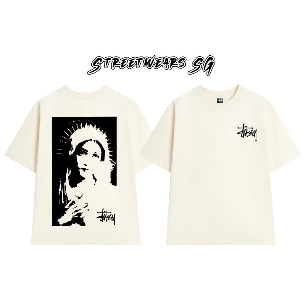 Áo thun Stu Icon Of Liberty Cao Cấp Form Rộng - Streetwears SG - STU56