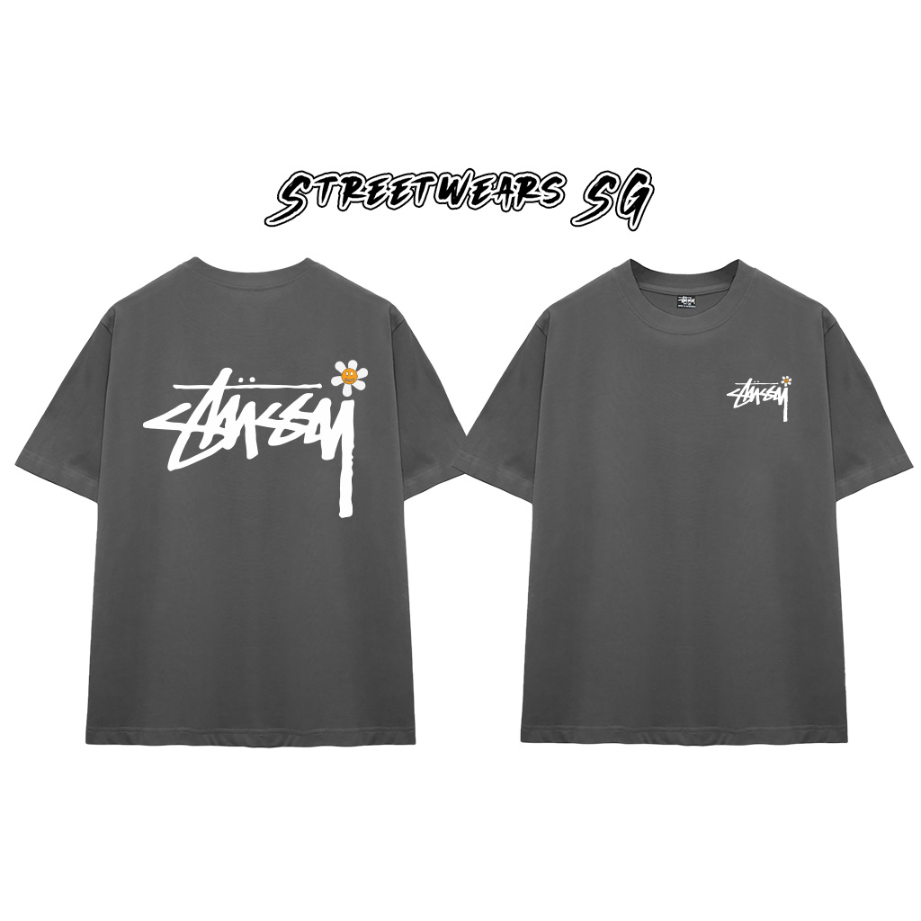 Áo thun Stu Daisy Cao Cấp Form Rộng - Streetwears SG - STU69