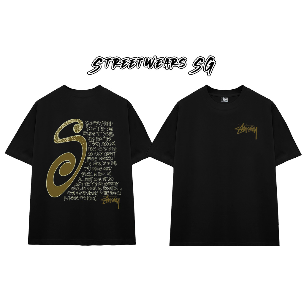 Áo thun 'S' Stand For Stu Cao Cấp Form Rộng - Streetwears SG - STU67