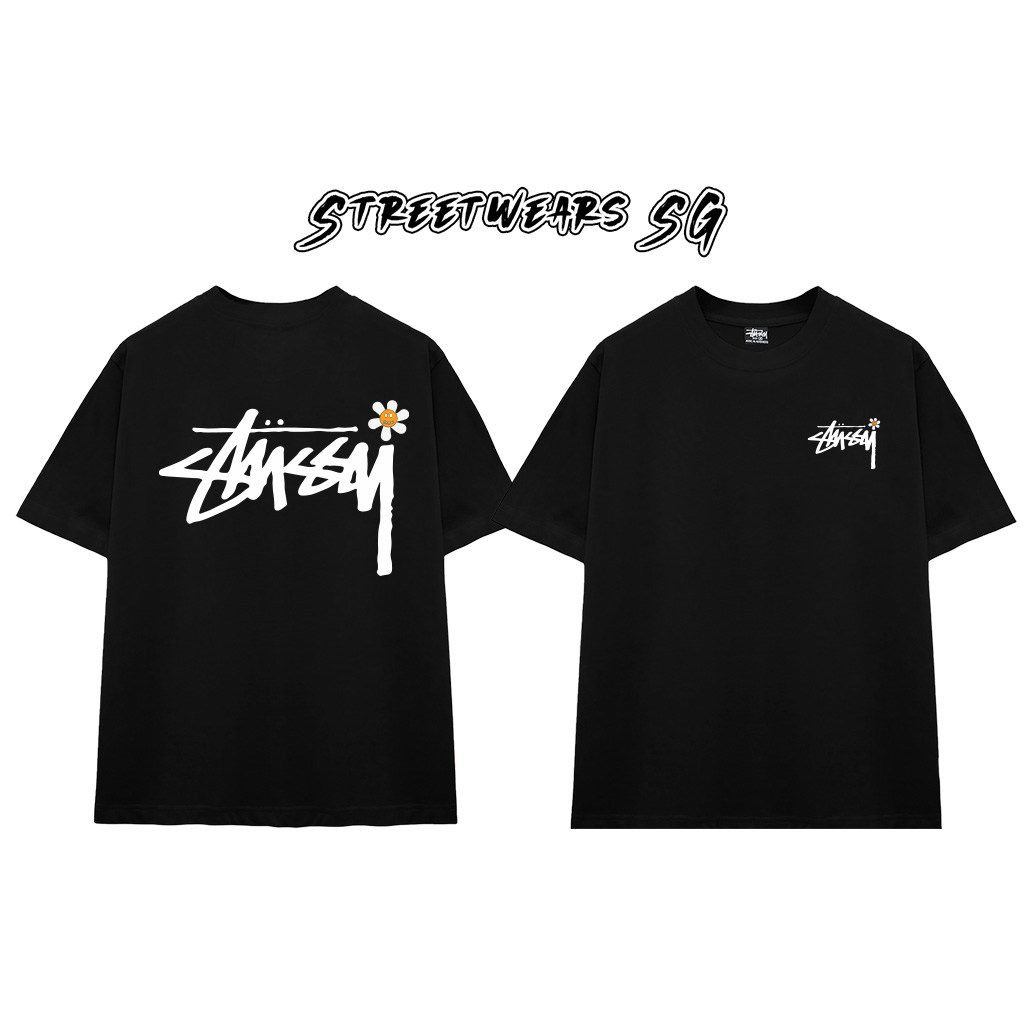 Áo thun Stu Daisy Cao Cấp Form Rộng - Streetwears SG - STU69