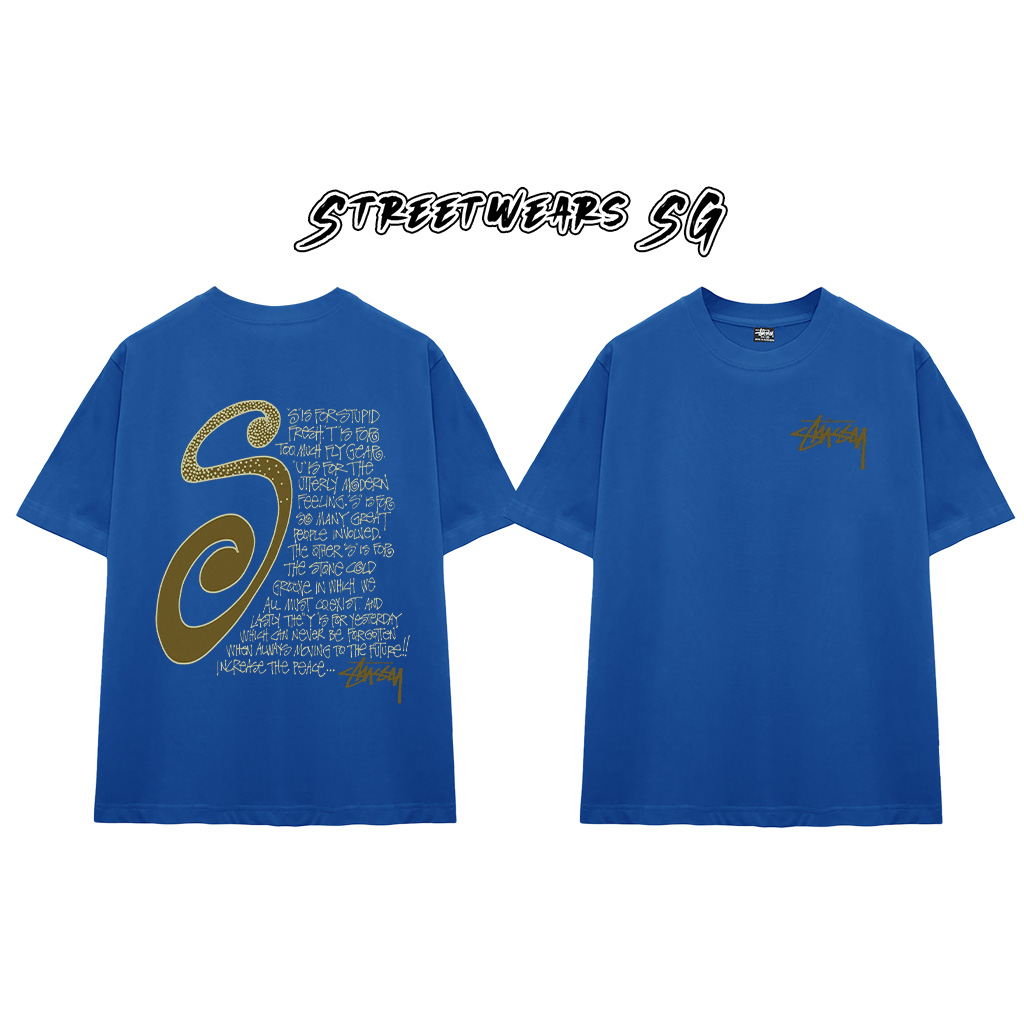 Áo thun 'S' Stand For Stu Cao Cấp Form Rộng - Streetwears SG - STU67