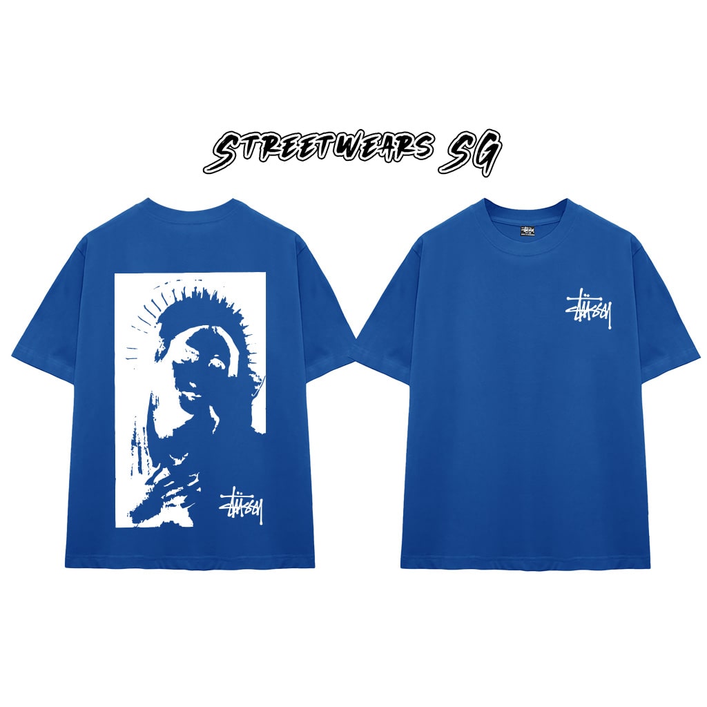 Áo thun Stu Icon Of Liberty Cao Cấp Form Rộng - Streetwears SG - STU56