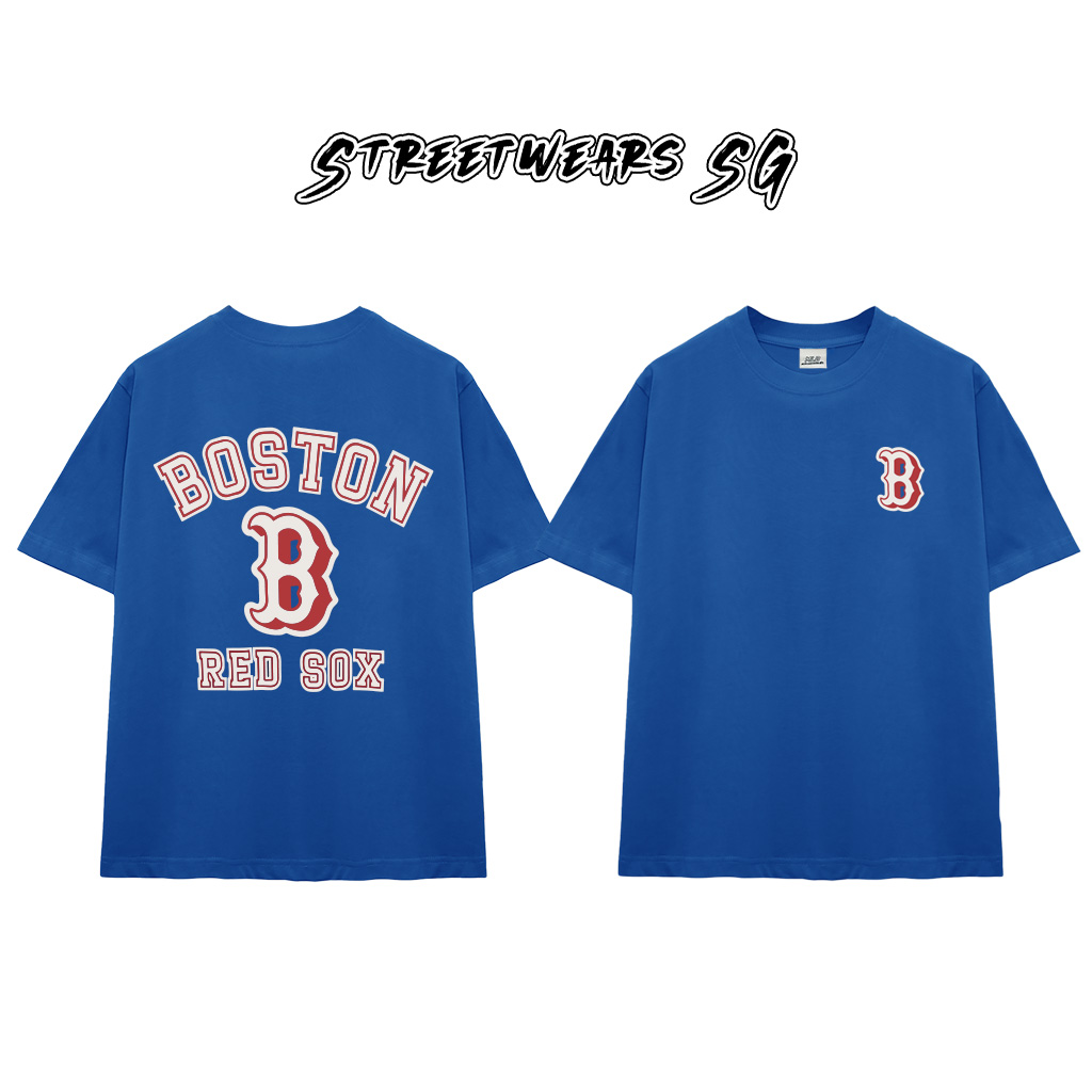 Áo thun Boston Red Sox Cao Cấp Form Rộng - Streetwears SG - STU75