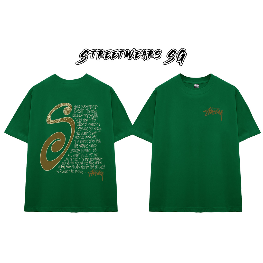 Áo thun 'S' Stand For Stu Cao Cấp Form Rộng - Streetwears SG - STU67