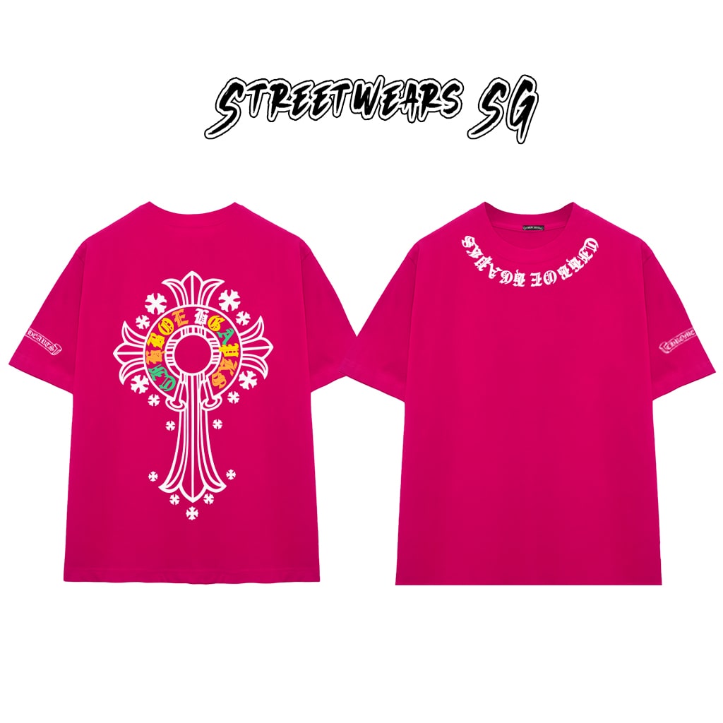 Áo Thun Chrome Heart Rastafari Graphics Cotton Cao Cấp Form Rộng Unisex - Streetwears SG - CH50