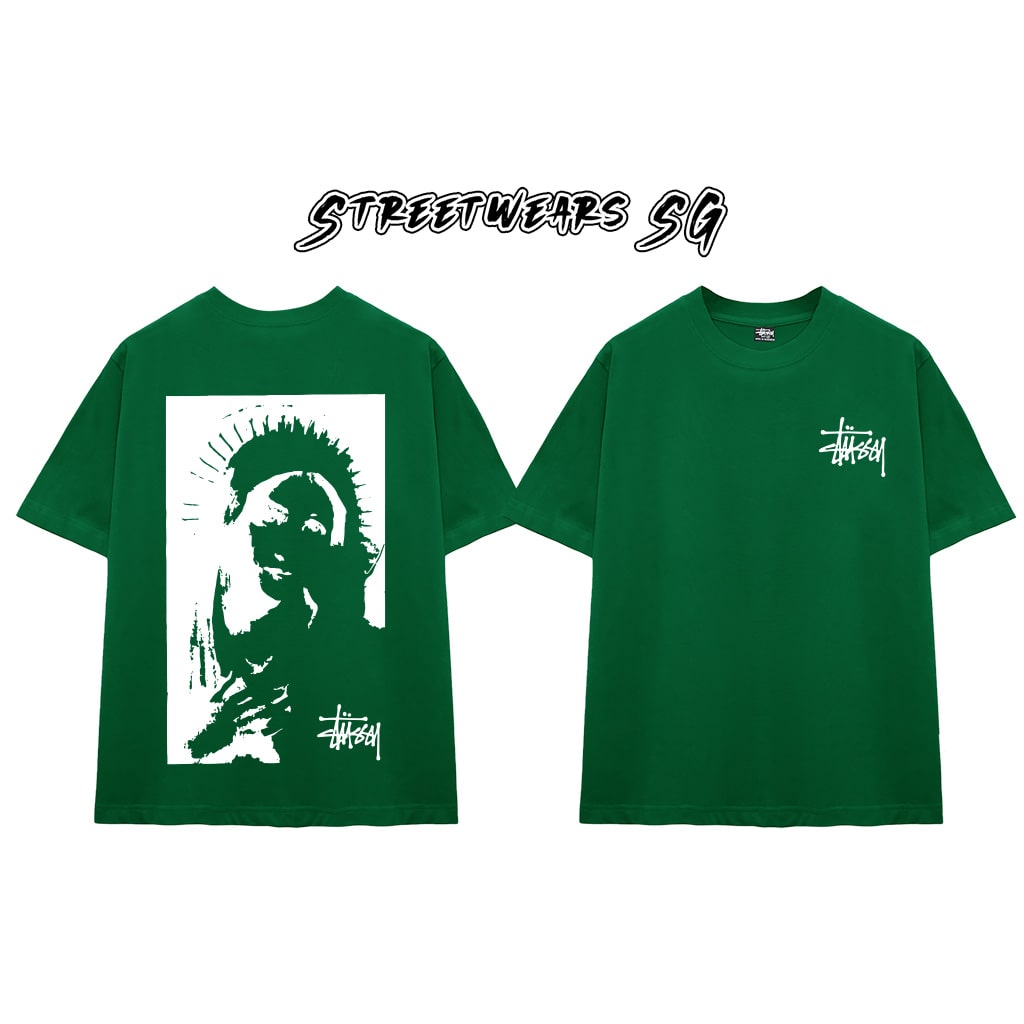 Áo thun Stu Icon Of Liberty Cao Cấp Form Rộng - Streetwears SG - STU56