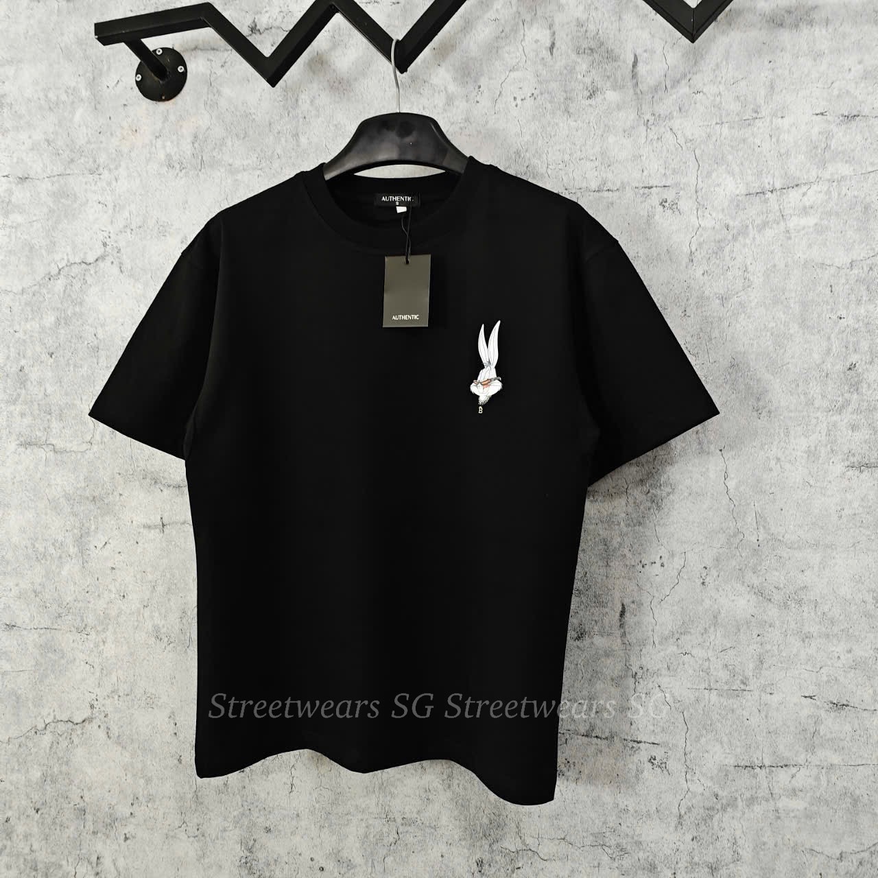 Áo Thun Circle Bugs Bunny What's Up Cotton Cao Cấp - Streetwears SG - BUB-1