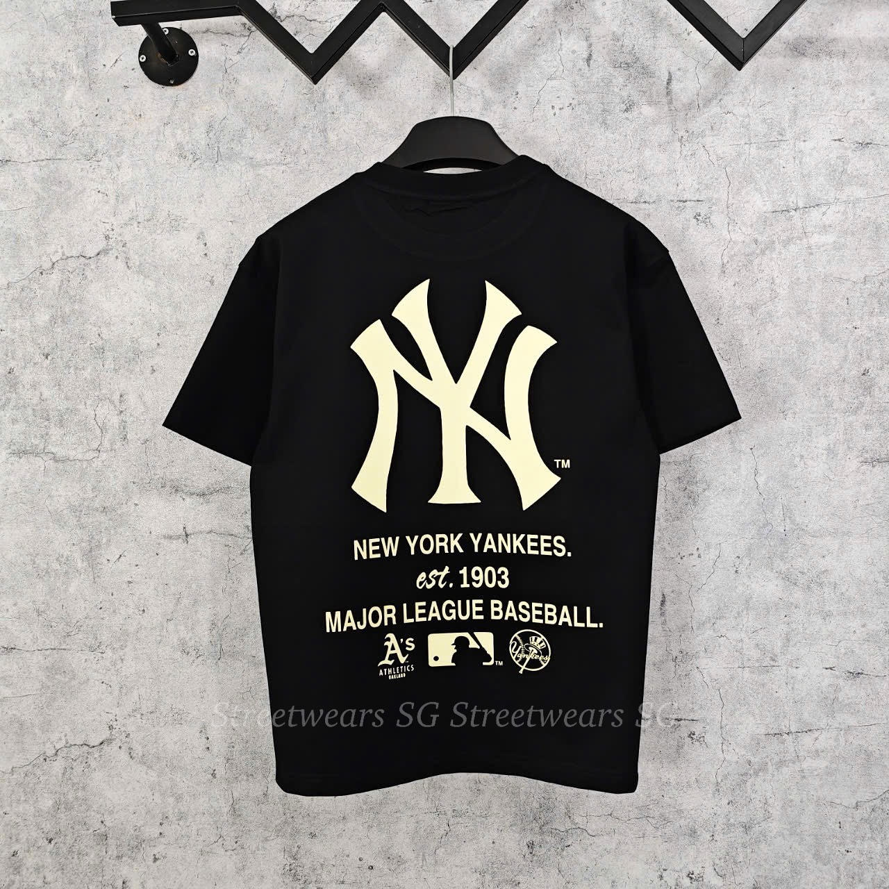 Áo Thun MLB New York Yankees Cotton Cao Cấp - Streetwears SG - MLBNY-4