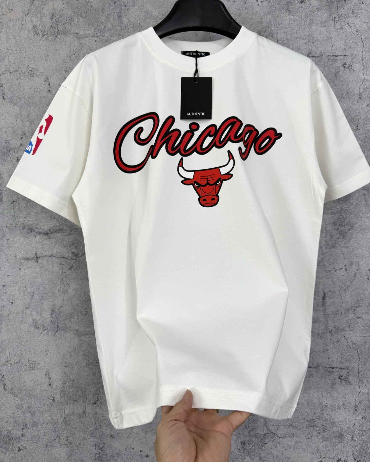 Áo Thun NBA Chicago Bulls Cotton Form Rộng - Streetwears SG - NBACB-1