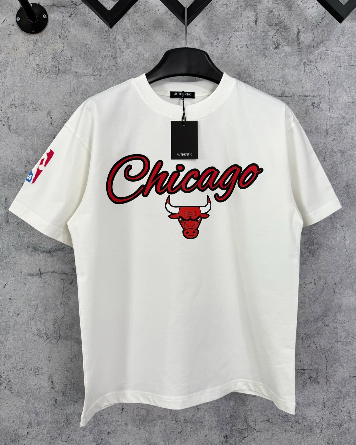 Áo Thun NBA Chicago Bulls Cotton Form Rộng - Streetwears SG - NBACB-1