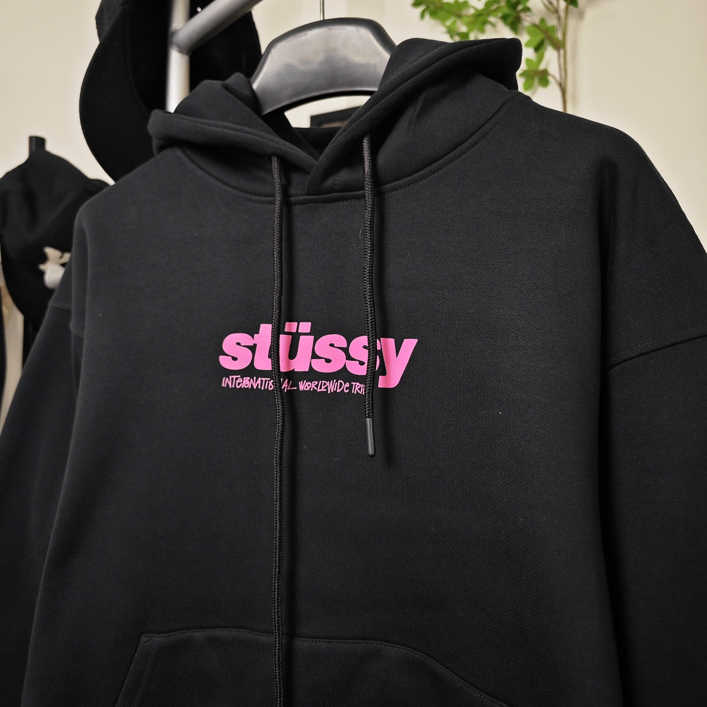 Áo Hoodie Stussy International Worldwide Tribe Cotton Form Rộng Unisex - Streetwears SG - HDSTU-2
