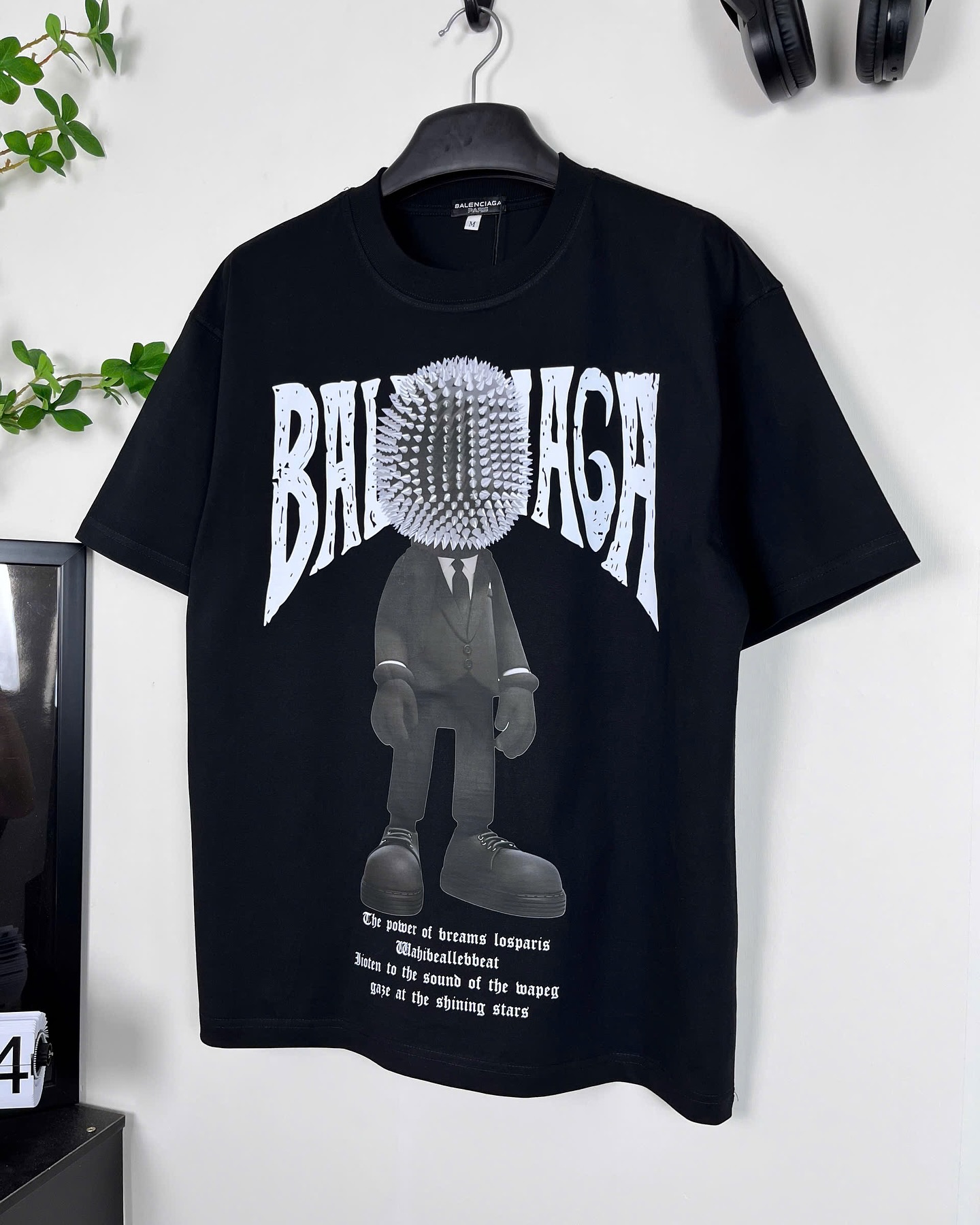 Áo Thun Balenciaga Designer Art Cotton Form Rộng Unisex - Streetwears SG - BLC-1