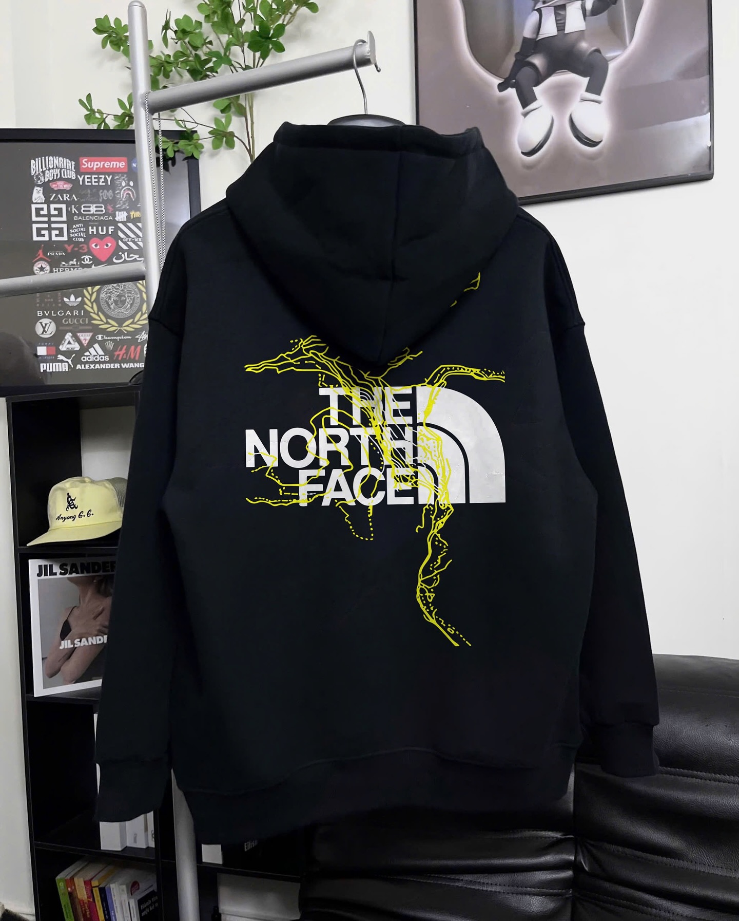 Áo Hoodie The North Face Electric Terrain Cotton Form Rộng Unisex - Streetwears SG - HDTNF-2
