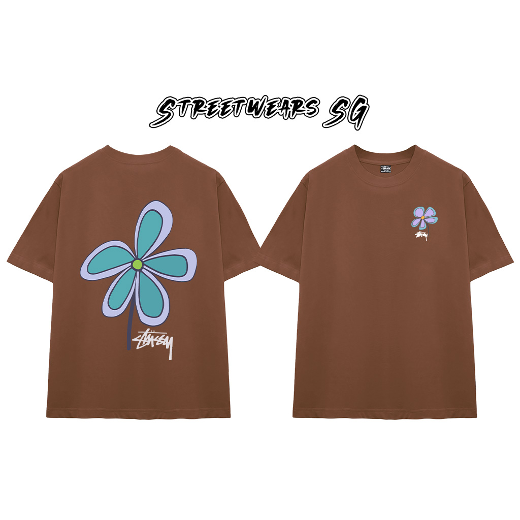 Áo thun Stussy Little Fauna Cao Cấp Form Rộng - Streetwears SG - STU53