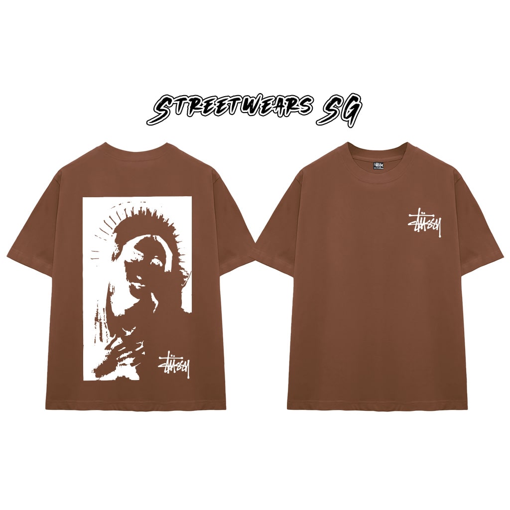 Áo thun Stu Icon Of Liberty Cao Cấp Form Rộng - Streetwears SG - STU56