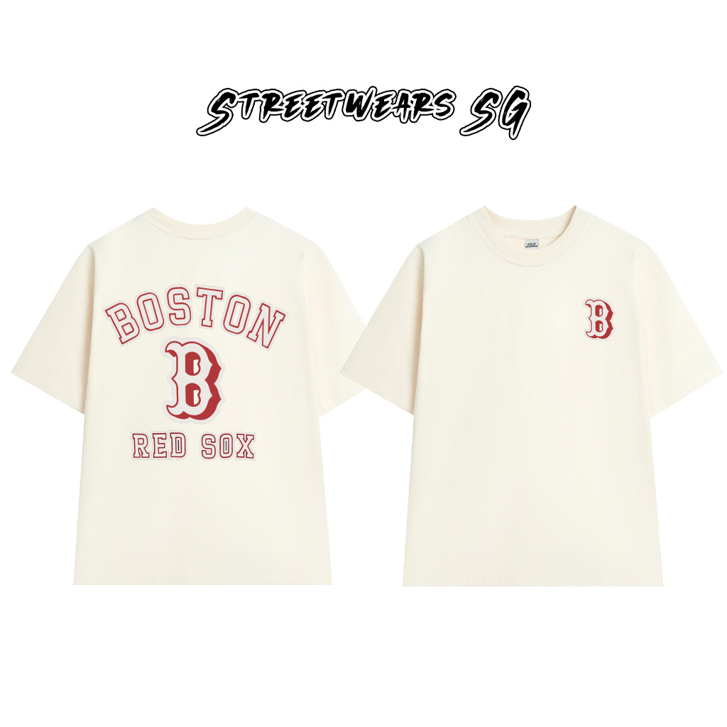 Áo thun Boston Red Sox Cao Cấp Form Rộng - Streetwears SG - STU75