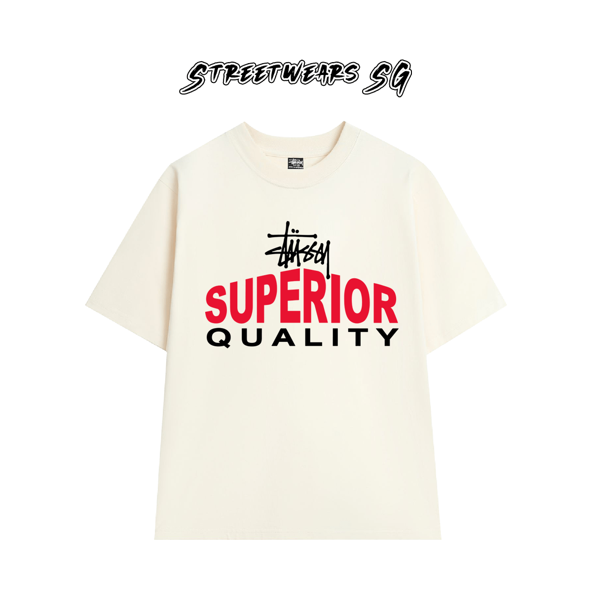 Áo thun Stu Superior Cao Cấp Form Rộng - Streetwears SG - STU91