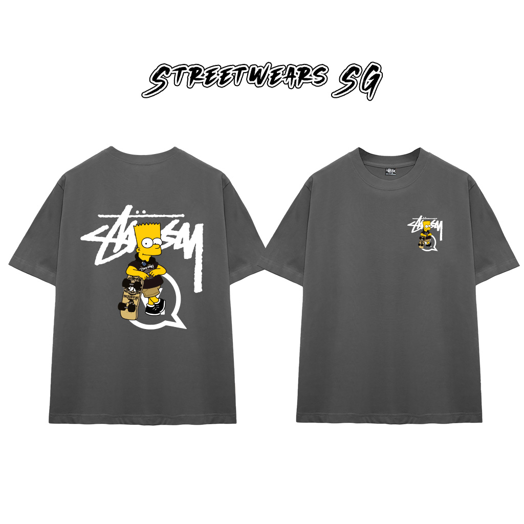 Áo thun Stu Simp n Son Cao Cấp Form Rộng - Streetwears SG - STU70